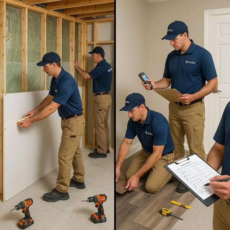 Repairs and Reconstruction process in Ross, CA