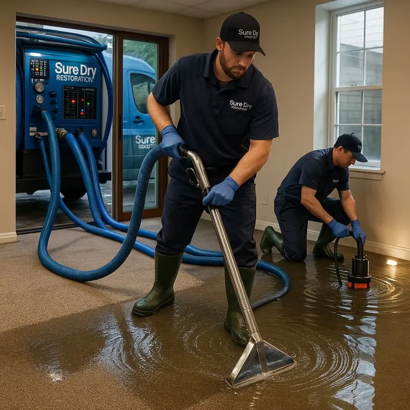 Water Extraction and Removal process in Ross, CA